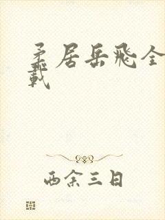 柔居岳飞全传下载