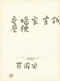 哥咱家有钱了什么梗