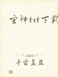 官神txt下载