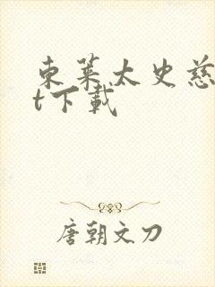 东莱太史慈txt下载