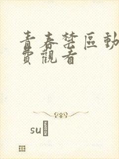 青春禁区动漫免费观看