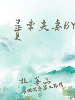 寻常夫妻BY写夏