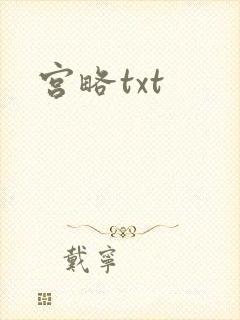 宫略txt