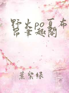 野火po夏布多昂笔趣阁