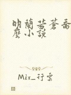 明兰若苍乔是什么小说