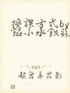 授课方式by肉馅小水饺苏岩