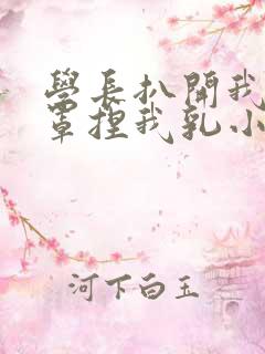 学长扒开我的乳罩捏我乳小说