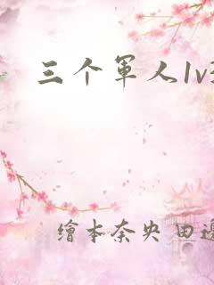 三个军人1v3
