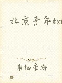 北京青年txt
