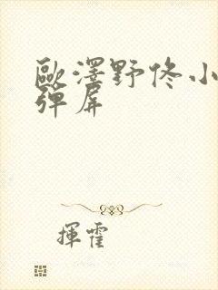 欧泽野佟小曼无弹屏