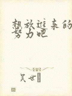 想放进来的话就努力吧