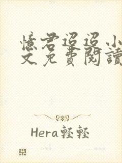 忆君迢迢小说全文免费阅读