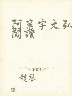 阿宁宇文弘免费阅读