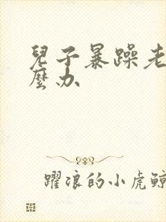 儿子暴躁老妈怎么办