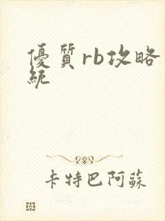 优质rb攻略系统