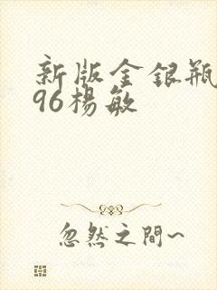 新版金银瓶1996杨敏