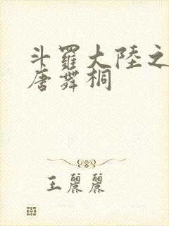 斗罗大陆之肉奴唐舞桐