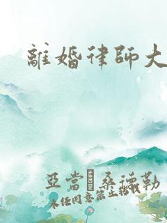 离婚律师大结局