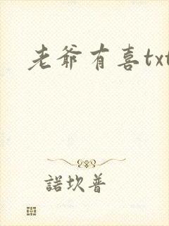 老爷有喜txt
