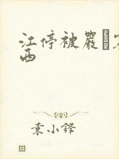 江停被严峫塞东西