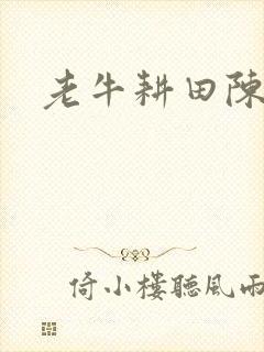 老牛耕田陈雪