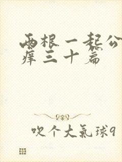 两根一起公憩止痒三十篇