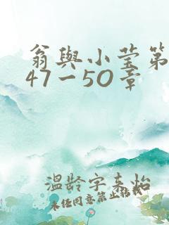 翁与小莹第十部47一5O章
