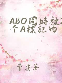 ABO同时被2个A标记肉