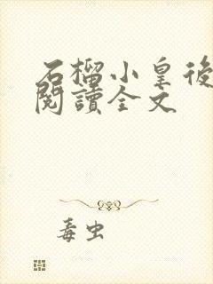 石榴小皇后免费阅读全文