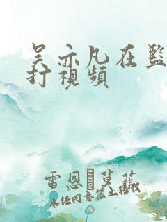 吴亦凡在监狱被打视频