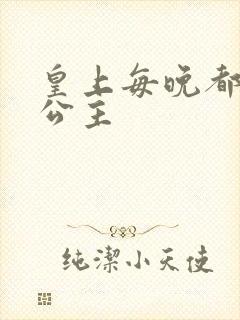 皇上每晚都要H公主