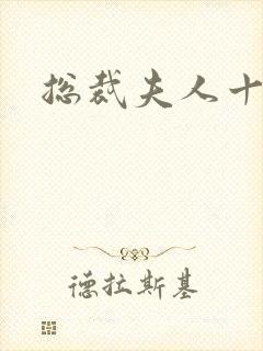 总裁夫人十八岁