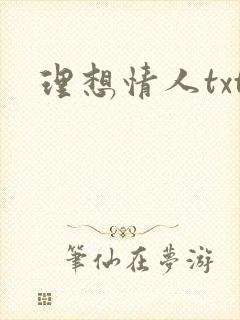 理想情人txt
