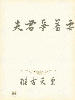 夫君争着要我宠