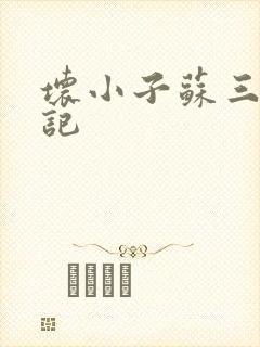 坏小子苏三风流记