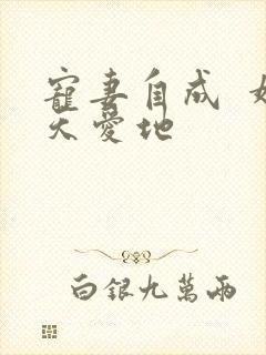 宠妻自成  婚天爱地