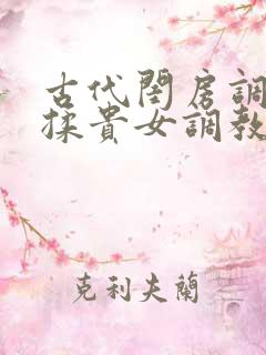 古代闺房调教h揉贵女调教记