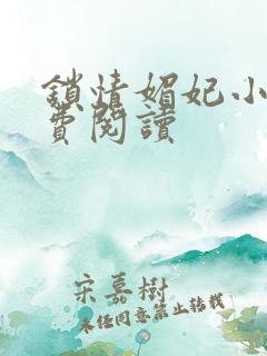 锁情媚妃小说免费阅读