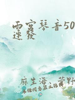 雨宫琴音500连发