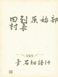 回到原始部落当村长