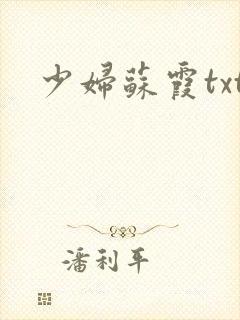 少妇苏霞txt