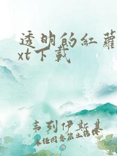 透明的红萝卜txt下载