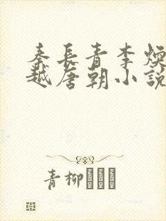 秦长青李焕儿穿越唐朝小说笔趣阁