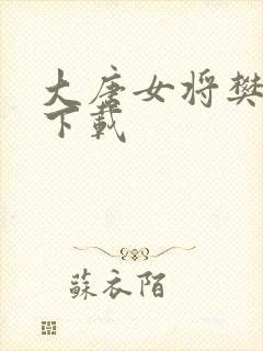 大唐女将樊梨花下载