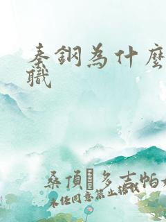 秦钢为什么被解职