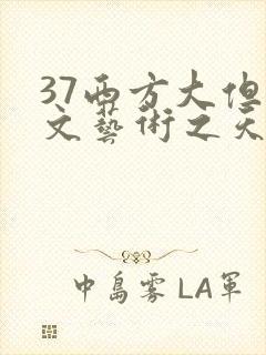 37西方大但人文艺术之天美传奇