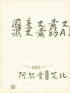 国产又黄又硬又湿又黄的A片小说