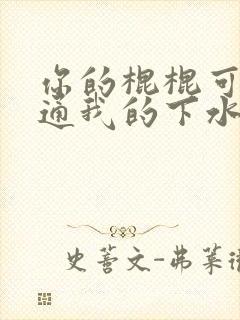 你的棍棍可以通通我的下水道吗