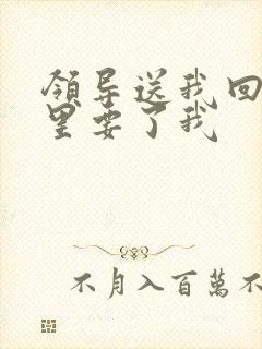 领导送我回家车里要了我