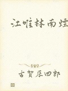 江唯林南烟